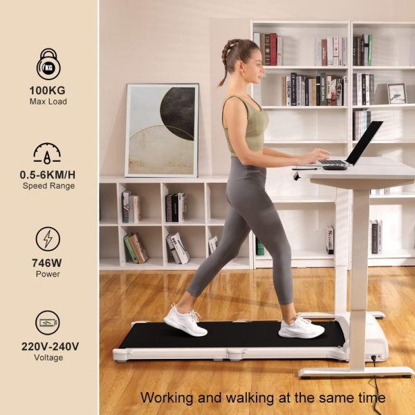 تردمیل KingSmith WalkingPad C1 Foldable Walking Treadmill Thin and Light Treadmill for Home up to 6km/h Max - تصویر 3