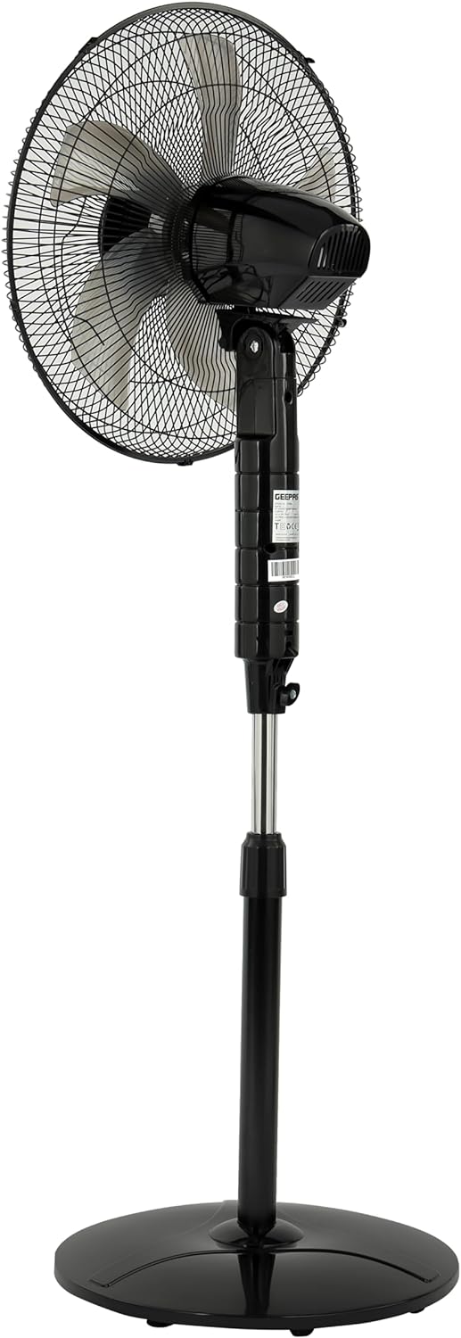 پنکه Geepas 16" Stand Fan with Remote Control - 3 Mode/Speed - تصویر 4
