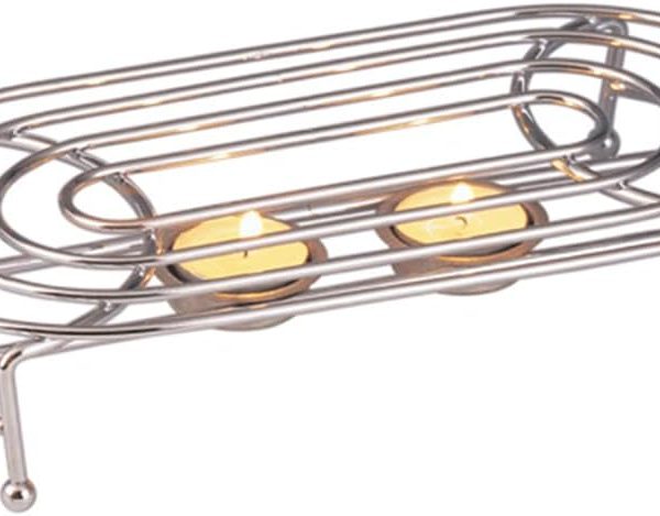 استند وارمر Chrome Food Warmer, silver